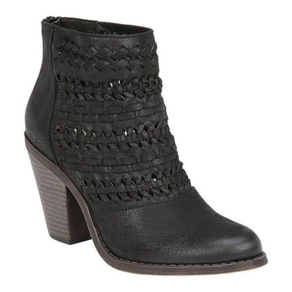 Fergalicious | Wanderer Bootie Black Oiled Fabric
